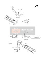 5742102E10, Lever, Front Brake, Suzuki, 0